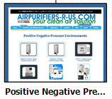 Positive Air, Negative Air Pressure applications