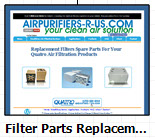Quatro Air Purifier Fume Extractor Air Filtration System Replacement Filters