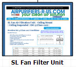 SL HEPA Filter Class 100 air filtration system