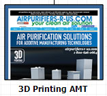 Fume Extractor, Air Filtration System, Air Purifiers for 3D Printing, AMT, Additive Manufacturing