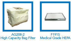 hepa and bag filter