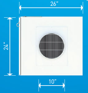 BP2000H dimensions